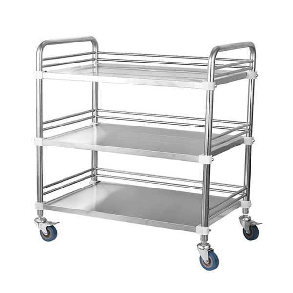 Stainless Steel Detachable Three-Layer Trolley