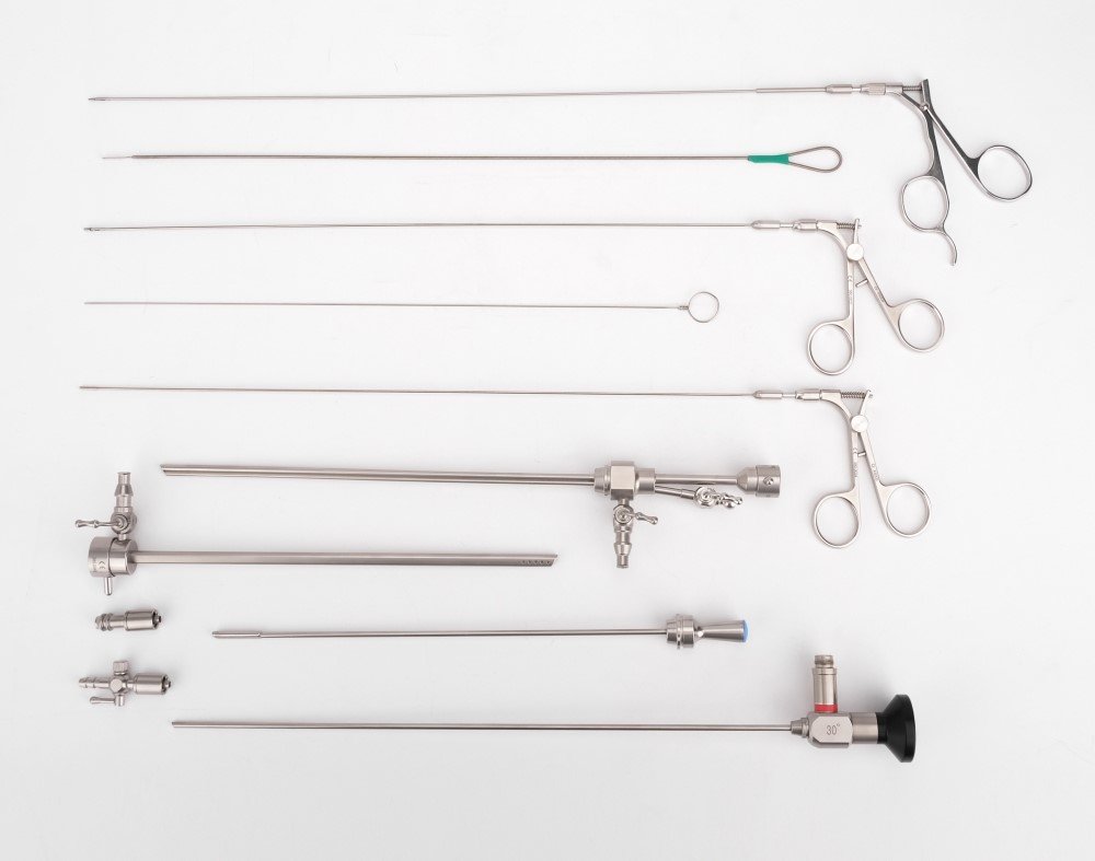 Uterus Cutting Morcellator Instruments Set